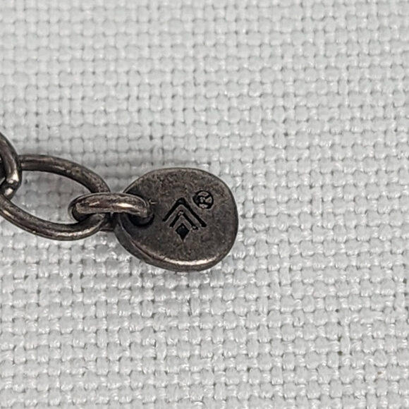 Metallic Bronze Bead & Sterling Silver Multi Strand Necklace - Picture 6 of 8